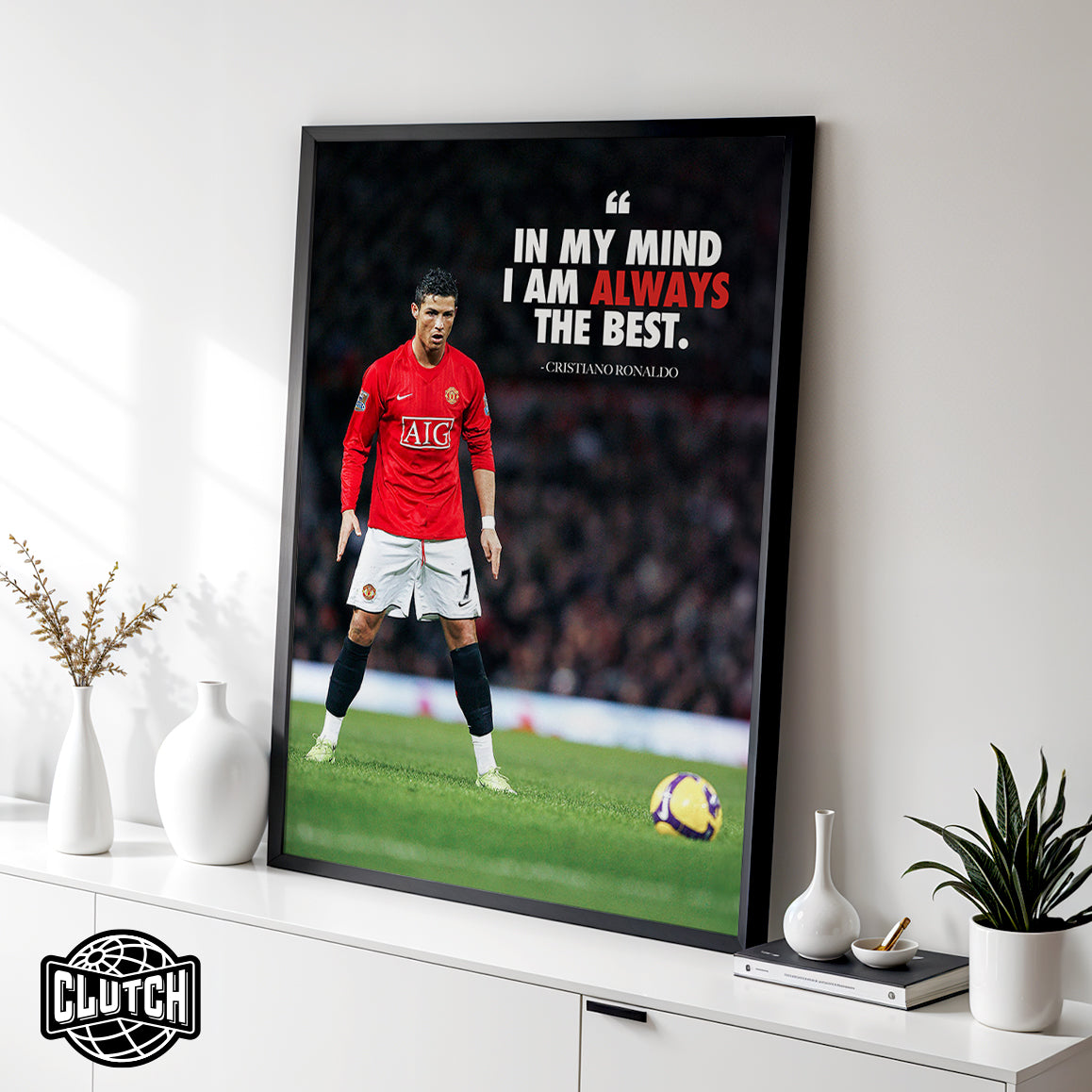 Cristiano Ronaldo 'The Best' Poster