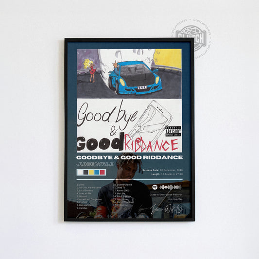 Juice WRLD 'Goodbye & Good Riddance' Album Poster