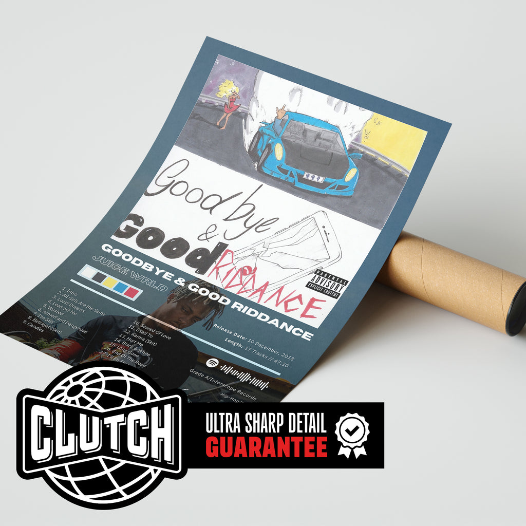 Juice WRLD 'Goodbye & Good Riddance' Album Poster