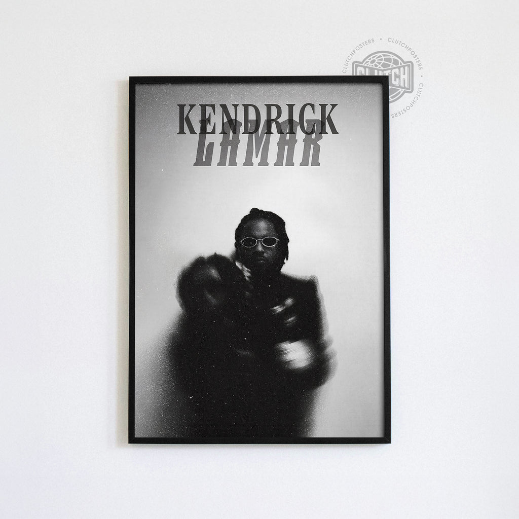 Kendrick Lamar 'Blurred' Poster