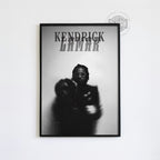 Kendrick Lamar 'Blurred' Poster