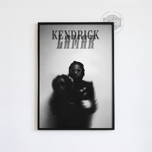 Kendrick Lamar 'Blurred' Poster