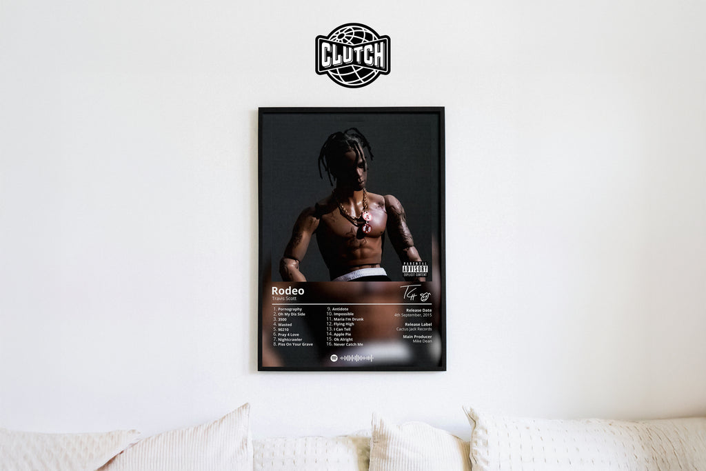 Travis Scott 'Rodeo' Album Poster