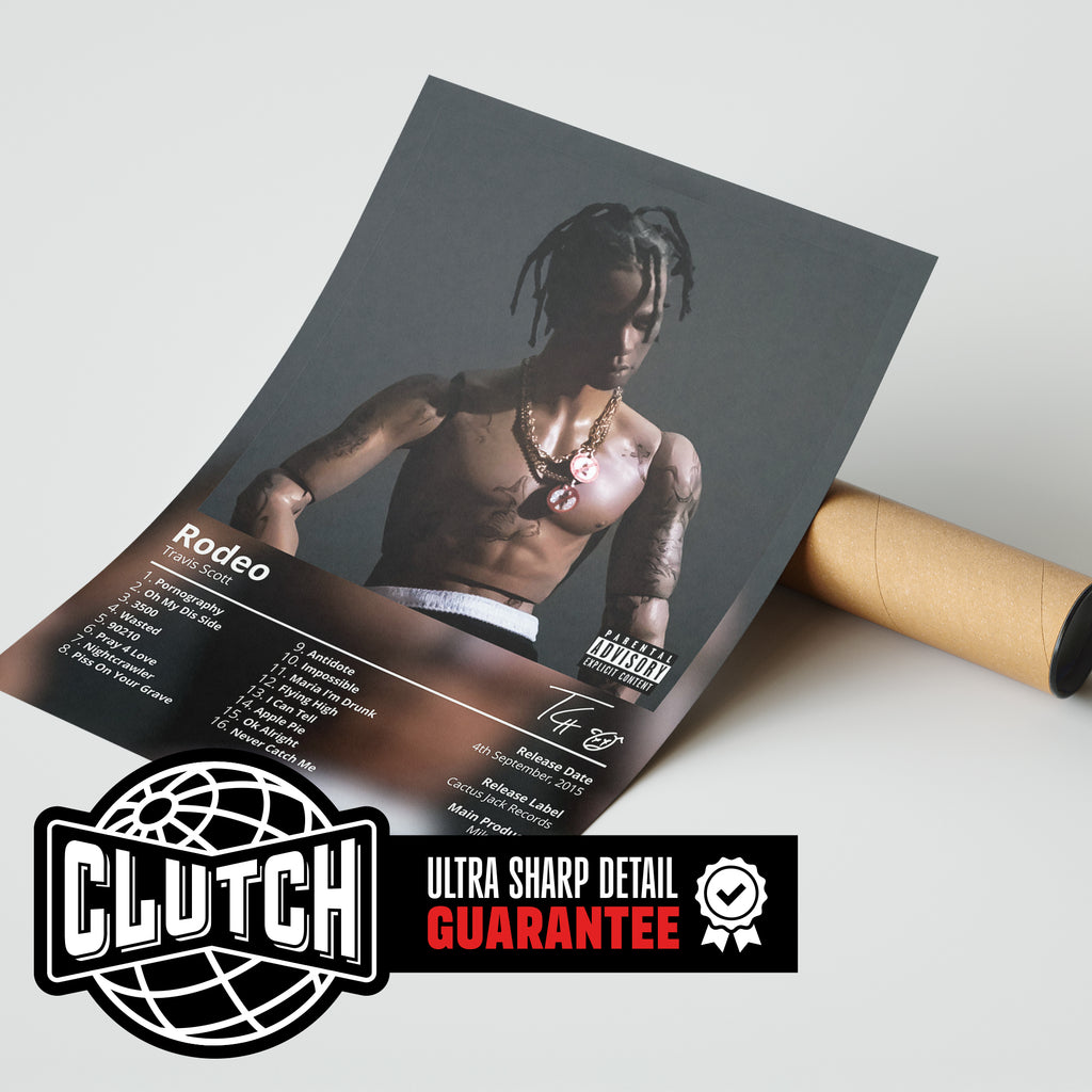 Travis Scott 'Rodeo' Album Poster