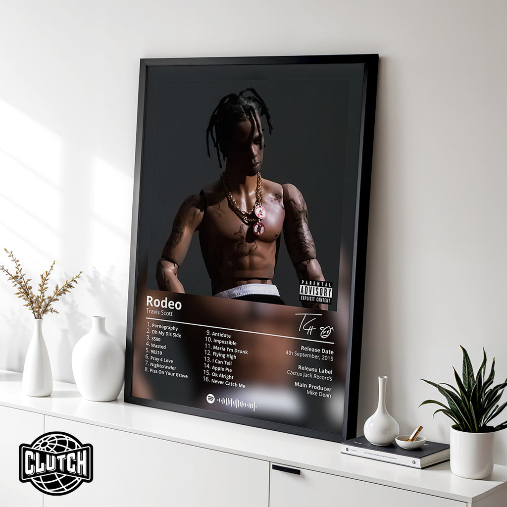 Travis Scott 'Rodeo' Album Poster