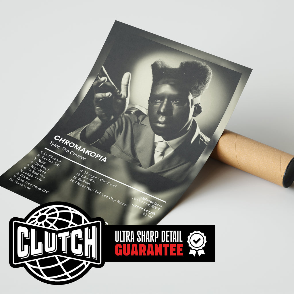 Tyler The Creator 'CHROMAKOPIA' Album Poster