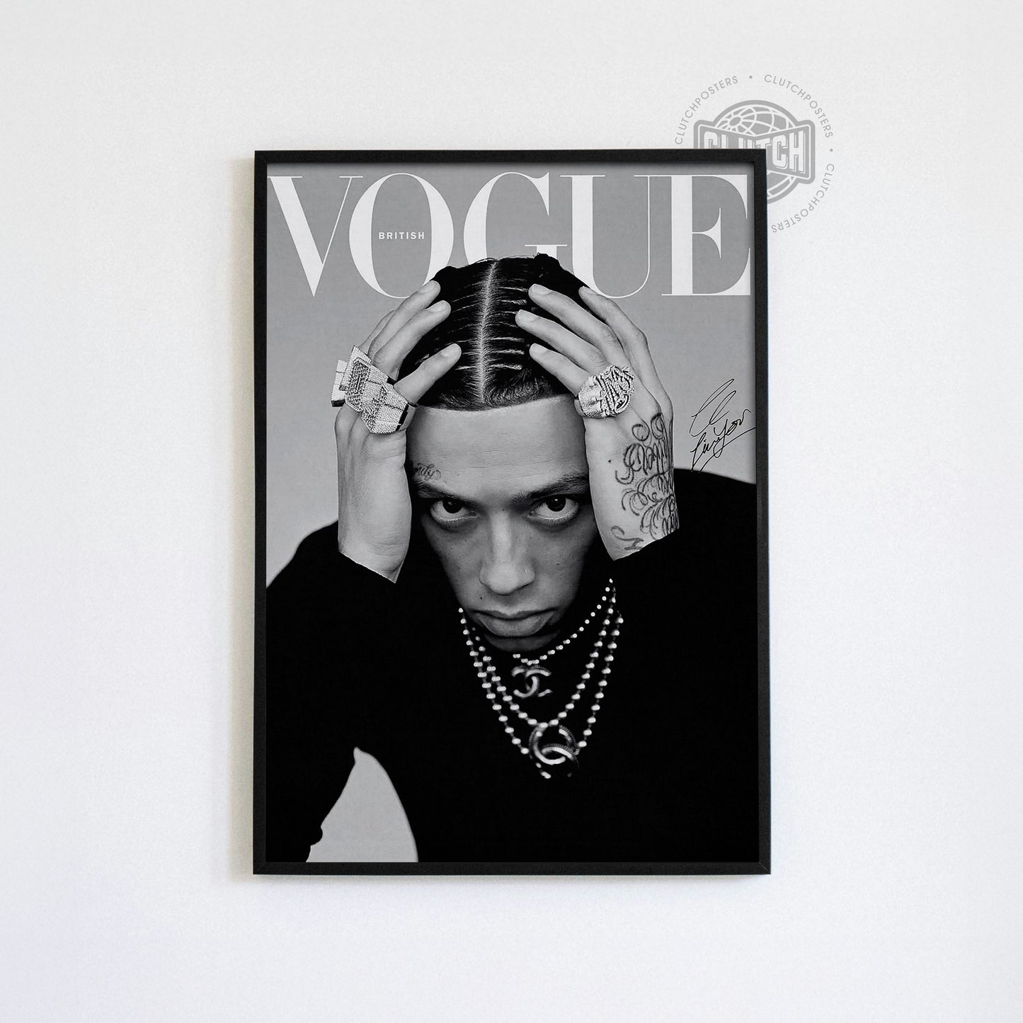 Central Cee 'Vogue' Poster