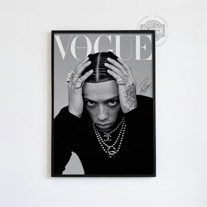 Central Cee 'Vogue' Poster