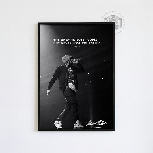 Eminem 'Lose Yourself' Poster