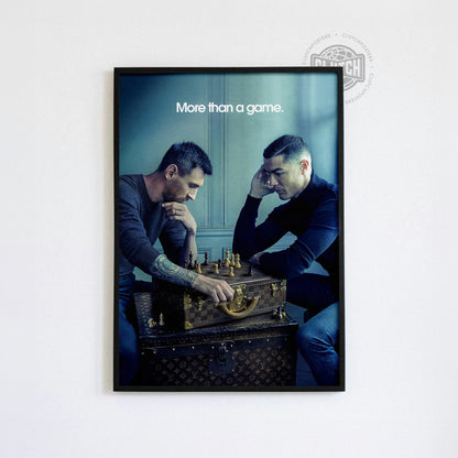 Messi & Ronaldo 'More Than A Game' Poster