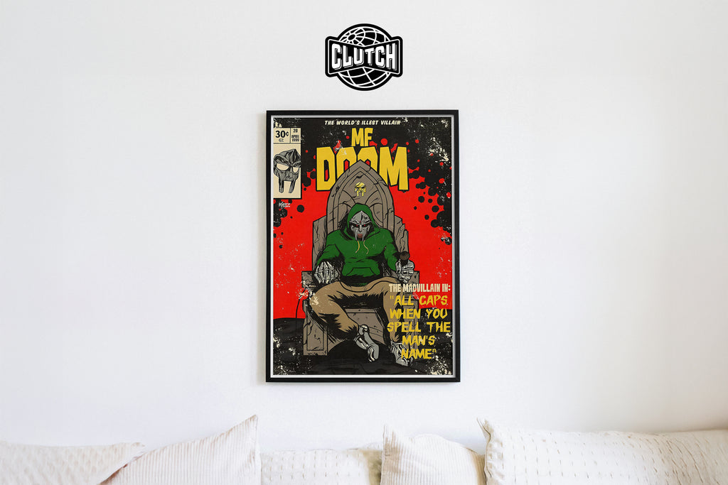 MF DOOM 'Comic' Poster