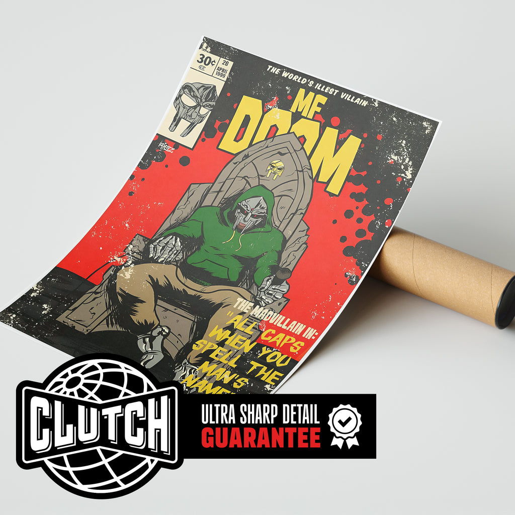 MF DOOM 'Comic' Poster