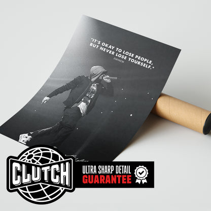 Eminem 'Lose Yourself' Poster