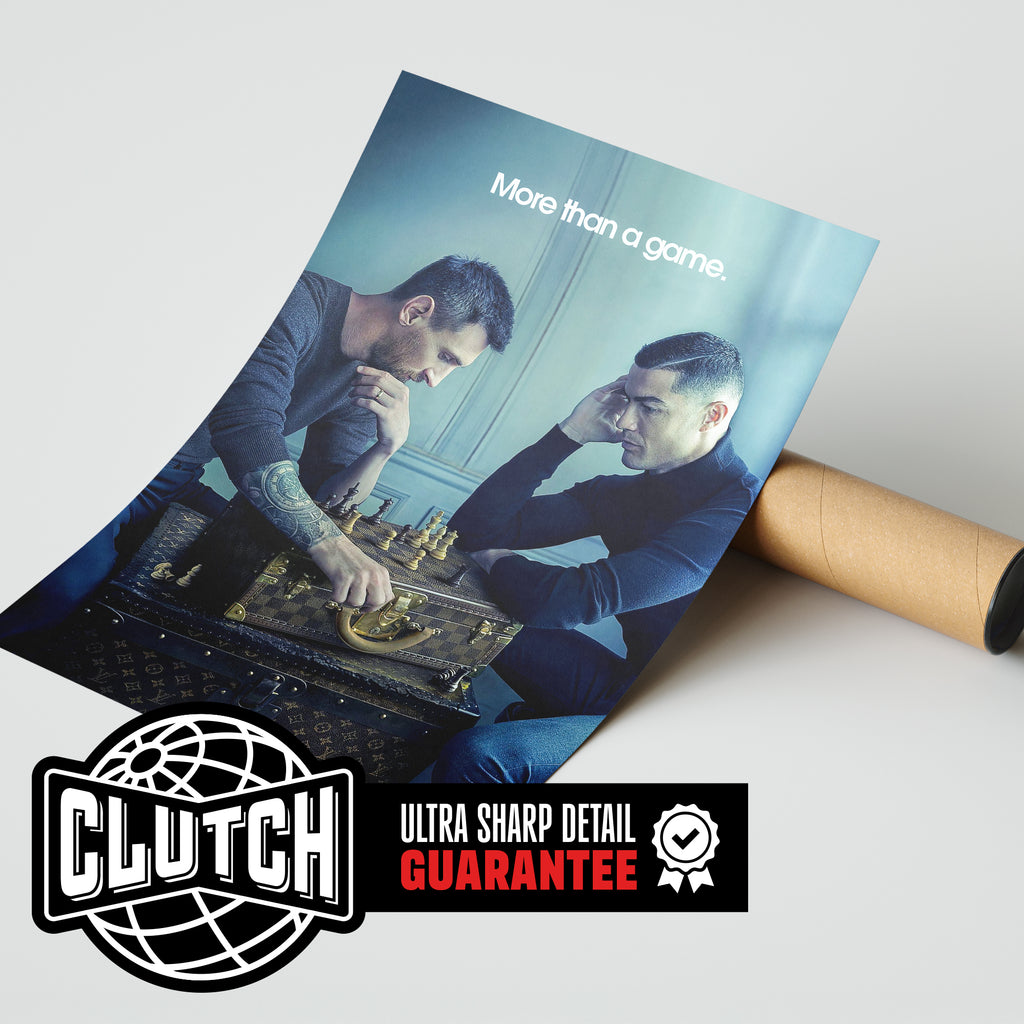 Messi & Ronaldo 'More Than A Game' Poster