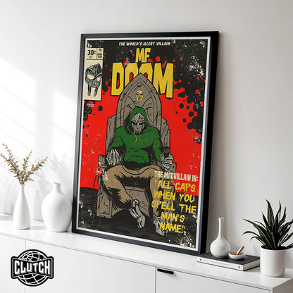 MF DOOM 'Comic' Poster