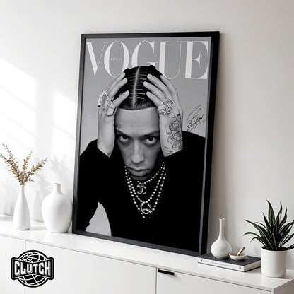 Central Cee 'Vogue' Poster