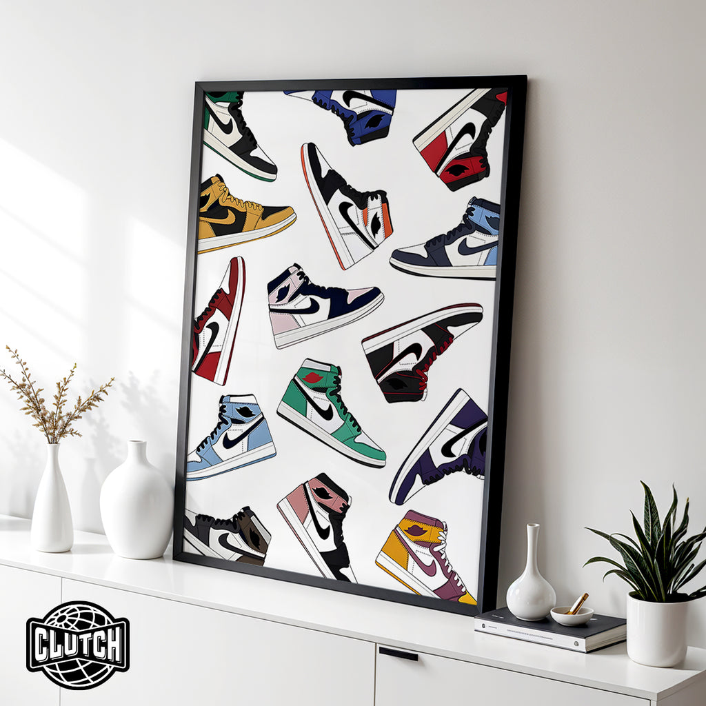 Nike Sneaker Poster