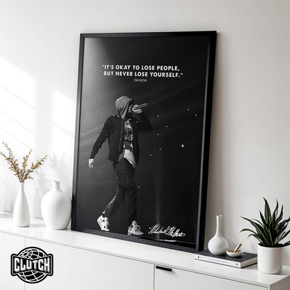 Eminem 'Lose Yourself' Poster