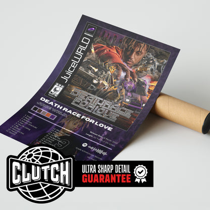 Juice WRLD 'Death Race For Love' Album Poster