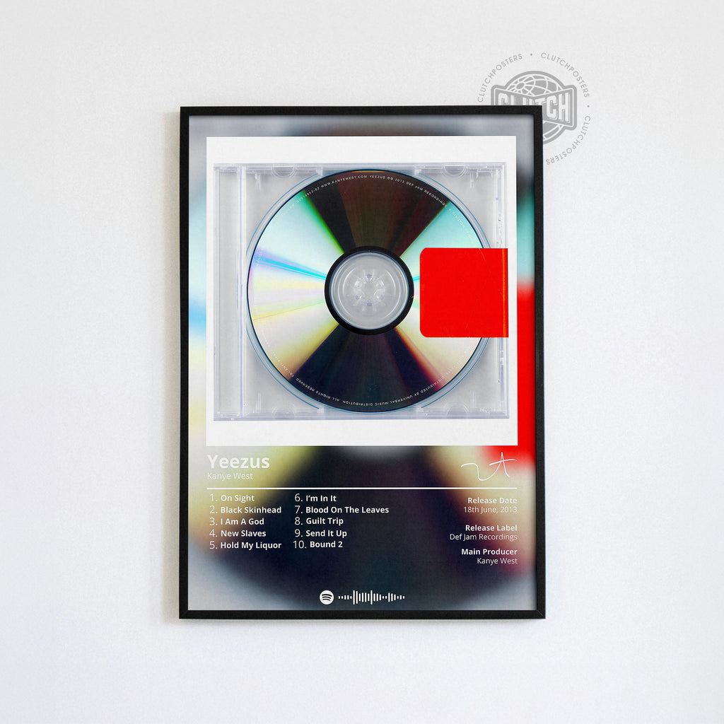 Kanye West 'Yeezus' Album Poster