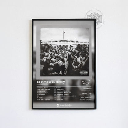 Kendrick Lamar 'To Pimp A Butterfly' Album Poster