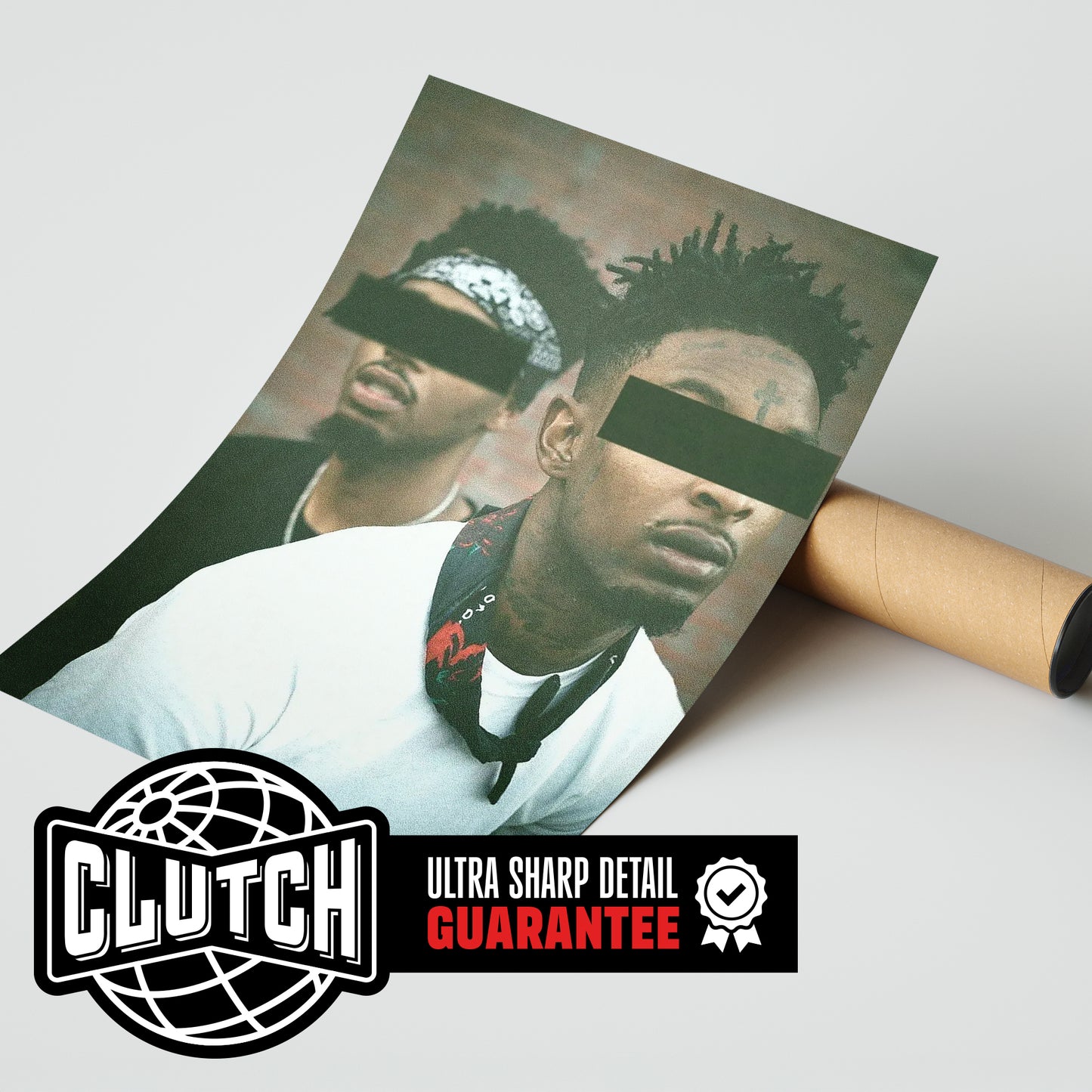 21 Savage x Metro Boomin 'Ghost Face' Poster