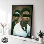21 Savage x Metro Boomin 'Ghost Face' Poster