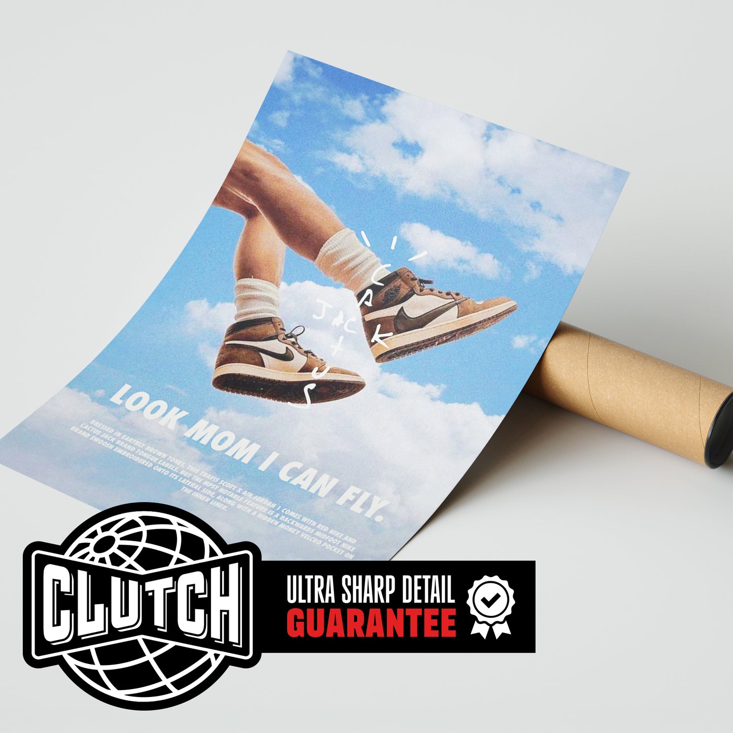 Travis Scott 'Look Mom I Can Fly' Poster