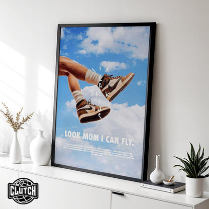 Travis Scott 'Look Mom I Can Fly' Poster