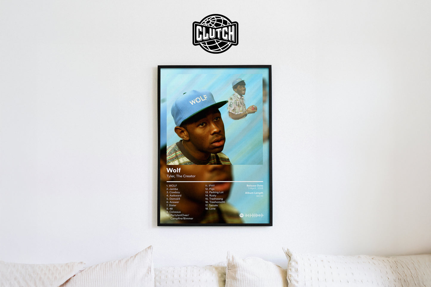 Tyler The Creator 'Wolf' Album Poster