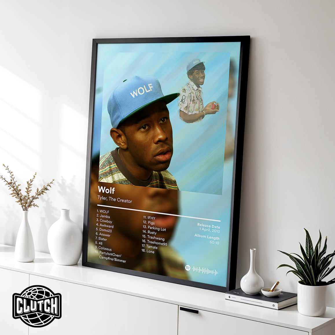 Tyler The Creator 'Wolf' Album Poster