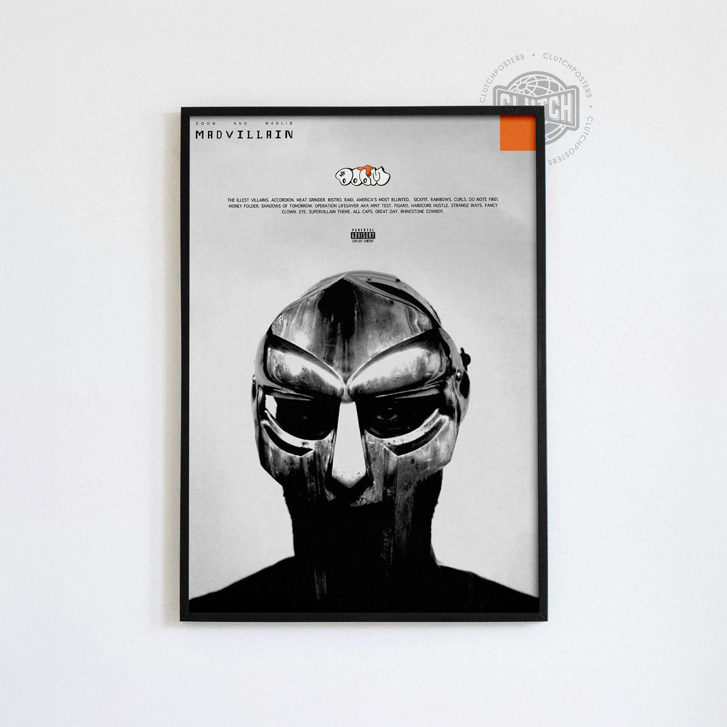 MF DOOM 'MadVillain' Poster