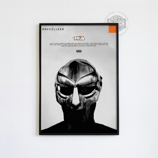 MF DOOM 'MadVillain' Poster