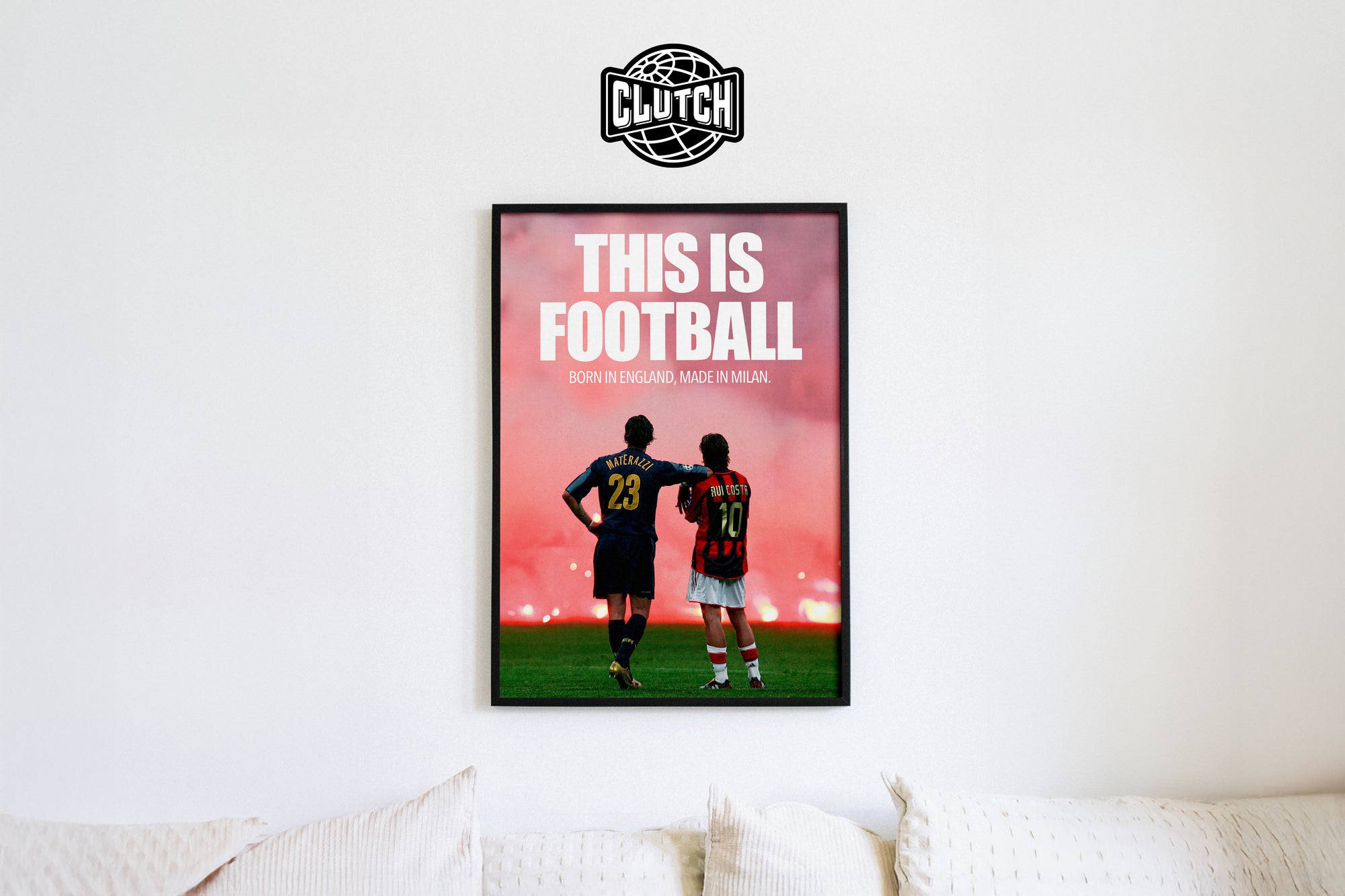 Costa & Materazzi 'This Is Football' Poster