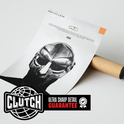 MF DOOM 'MadVillain' Poster