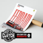 Ferrari F40 Classic Series Poster