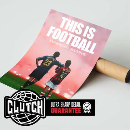 Costa & Materazzi 'This Is Football' Poster