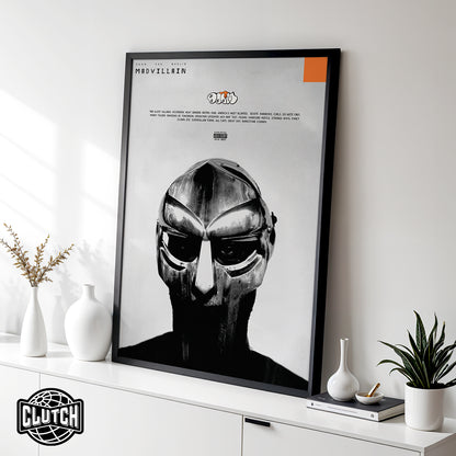 MF DOOM 'MadVillain' Poster