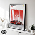Ferrari F40 Classic Series Poster