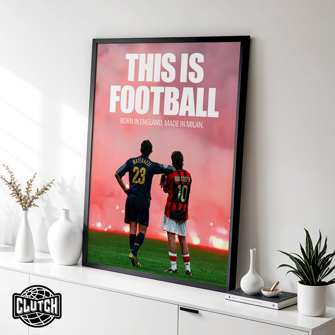 Costa & Materazzi 'This Is Football' Poster