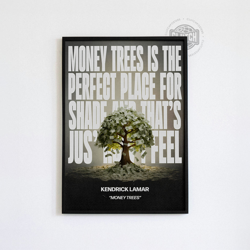 Kendrick Lamar 'Money Trees' V2 Poster