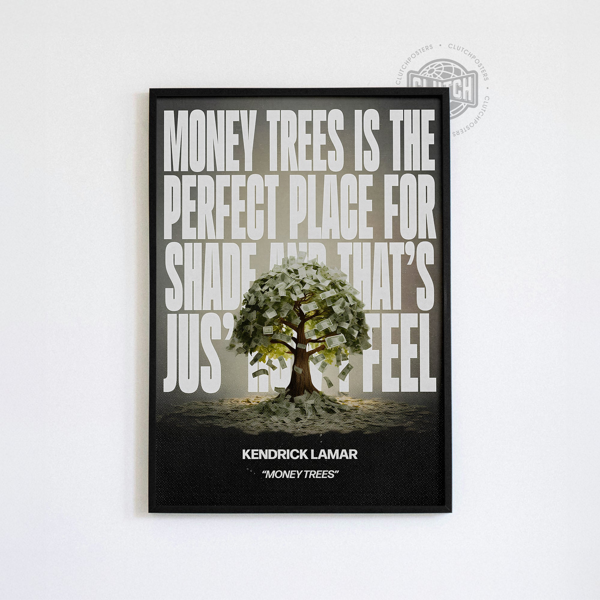 Kendrick Lamar 'Money Trees' V2 Poster