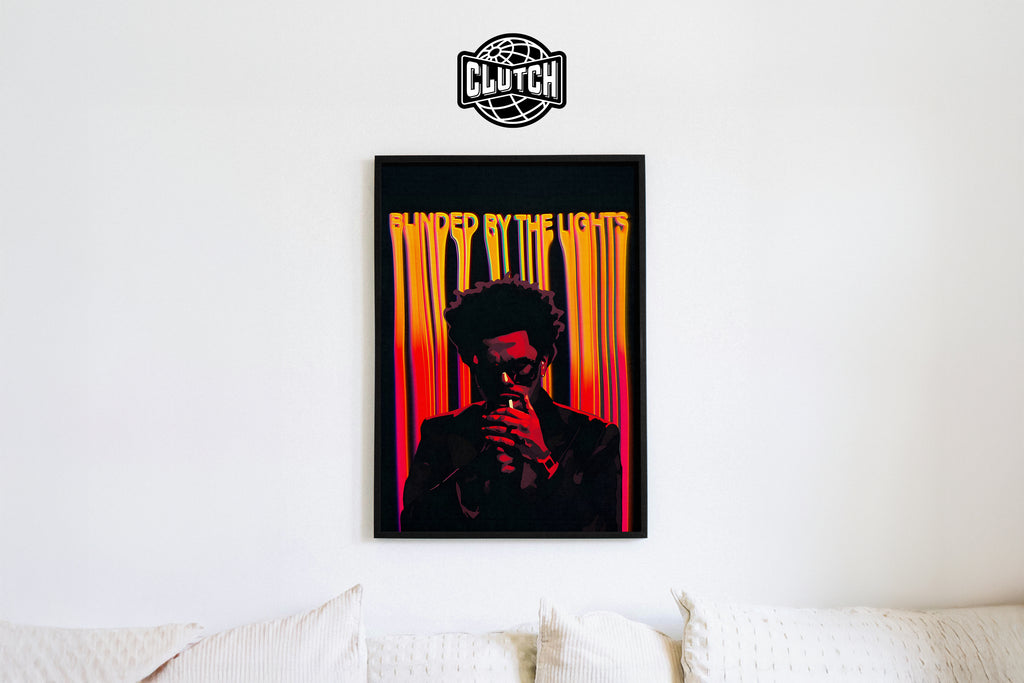 The Weeknd 'Blurred Lights' Poster
