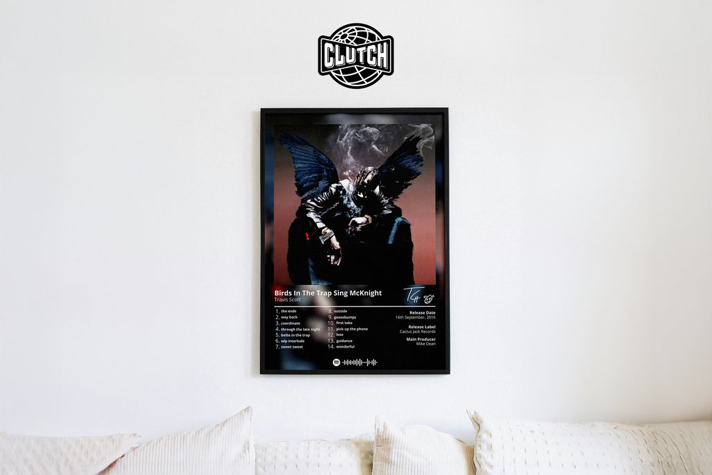 Travis Scott 'Birds In The Trap Sing McKnight' Album Poster