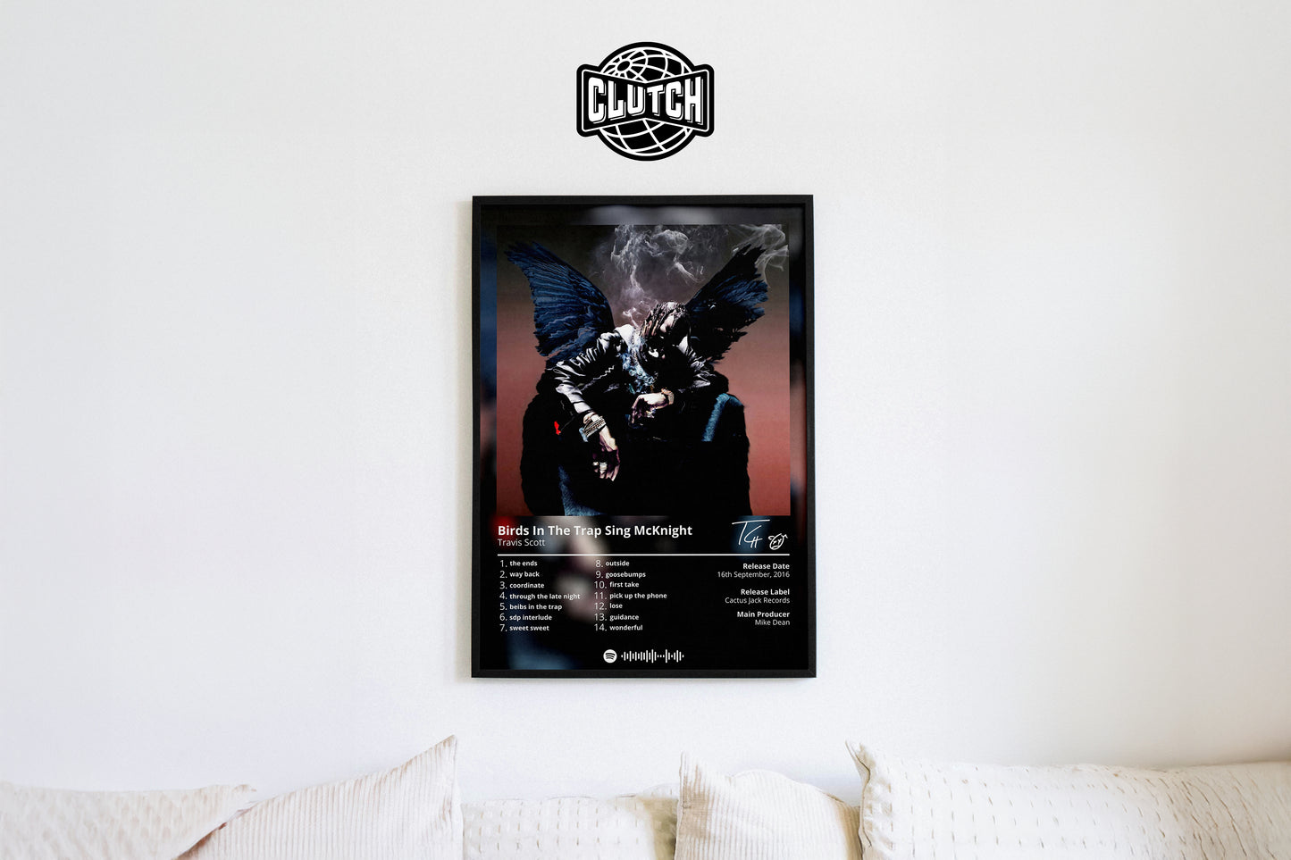 Travis Scott 'Birds In The Trap Sing McKnight' Album Poster