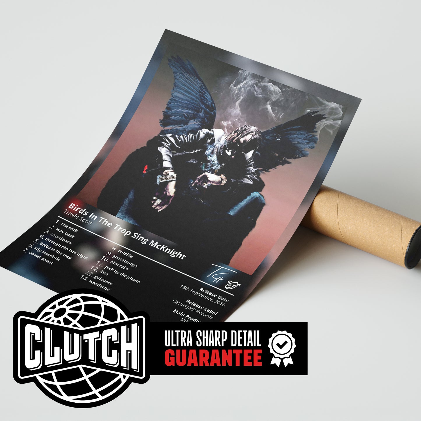 Travis Scott 'Birds In The Trap Sing McKnight' Album Poster