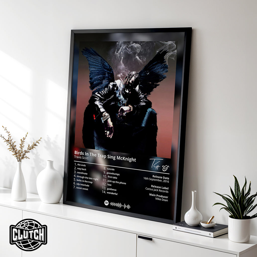 Travis Scott 'Birds In The Trap Sing McKnight' Album Poster