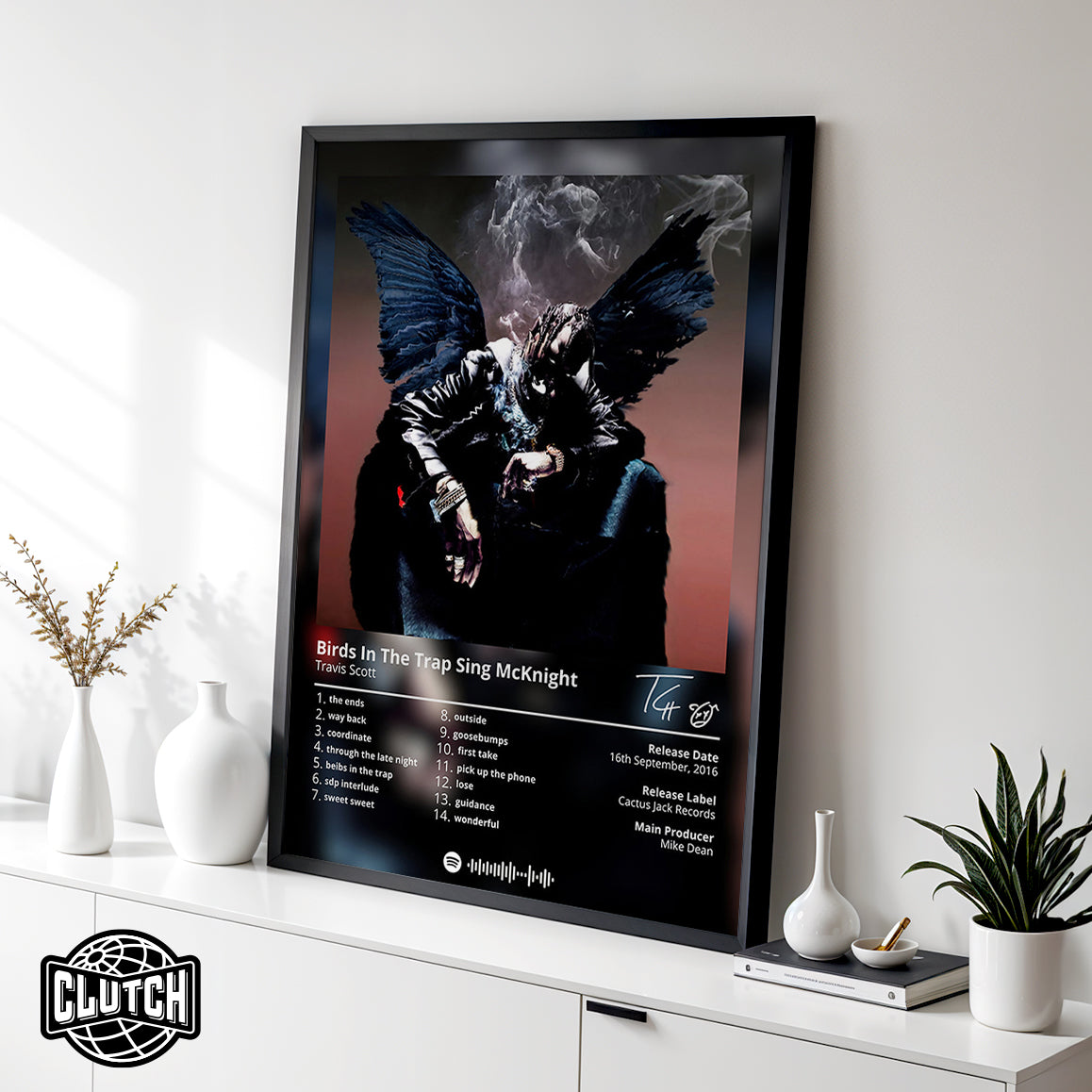 Travis Scott 'Birds In The Trap Sing McKnight' Album Poster