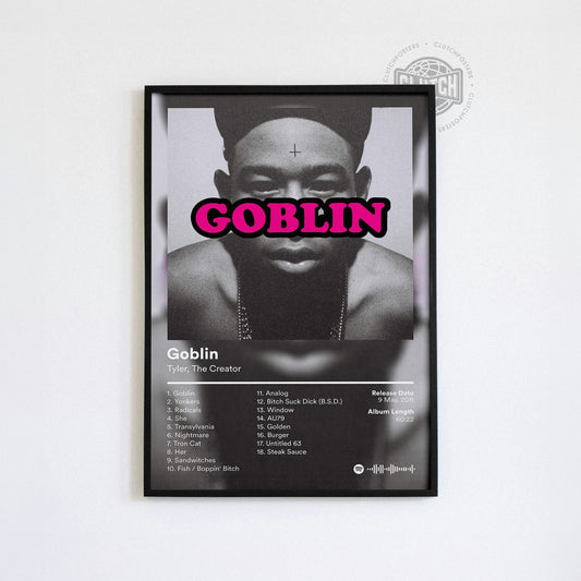 Tyler The Creator 'Goblin' Album Poster