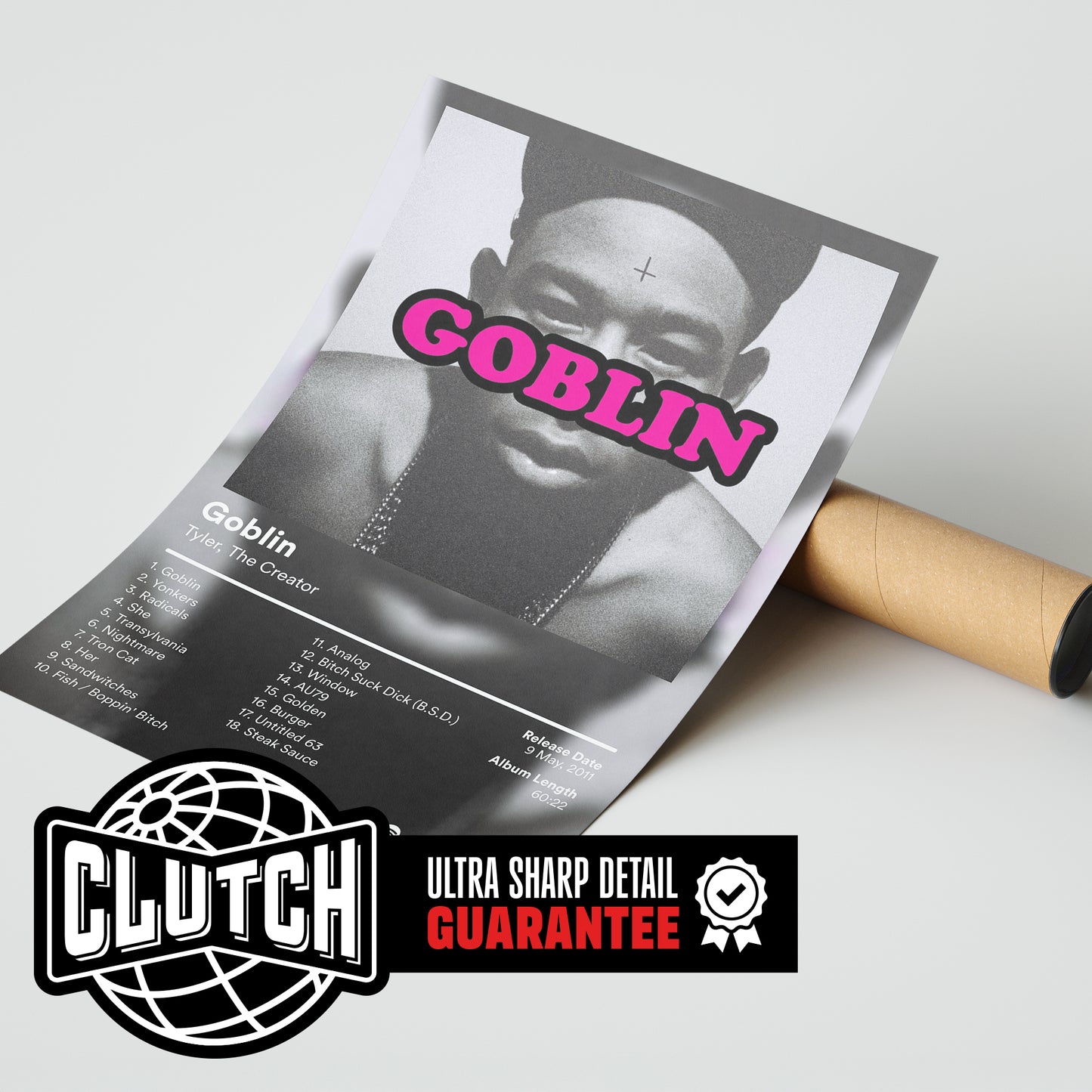 Tyler The Creator 'Goblin' Album Poster
